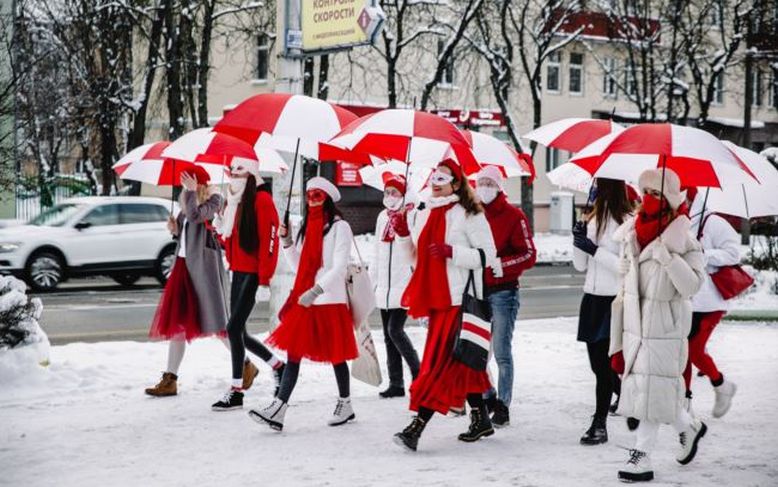 Mráz demonstrantům nevadí